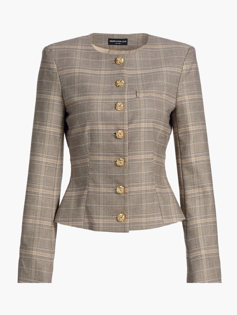 Generation Love Sirus Plaid Jacket